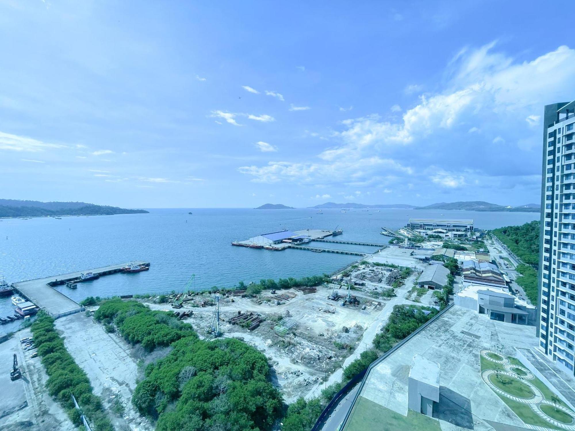 קוטה קינבלו Vv Homestay Jesselton Quay Surla Sabah Mall Kk 亚庇贵赴行馆 מראה חיצוני תמונה