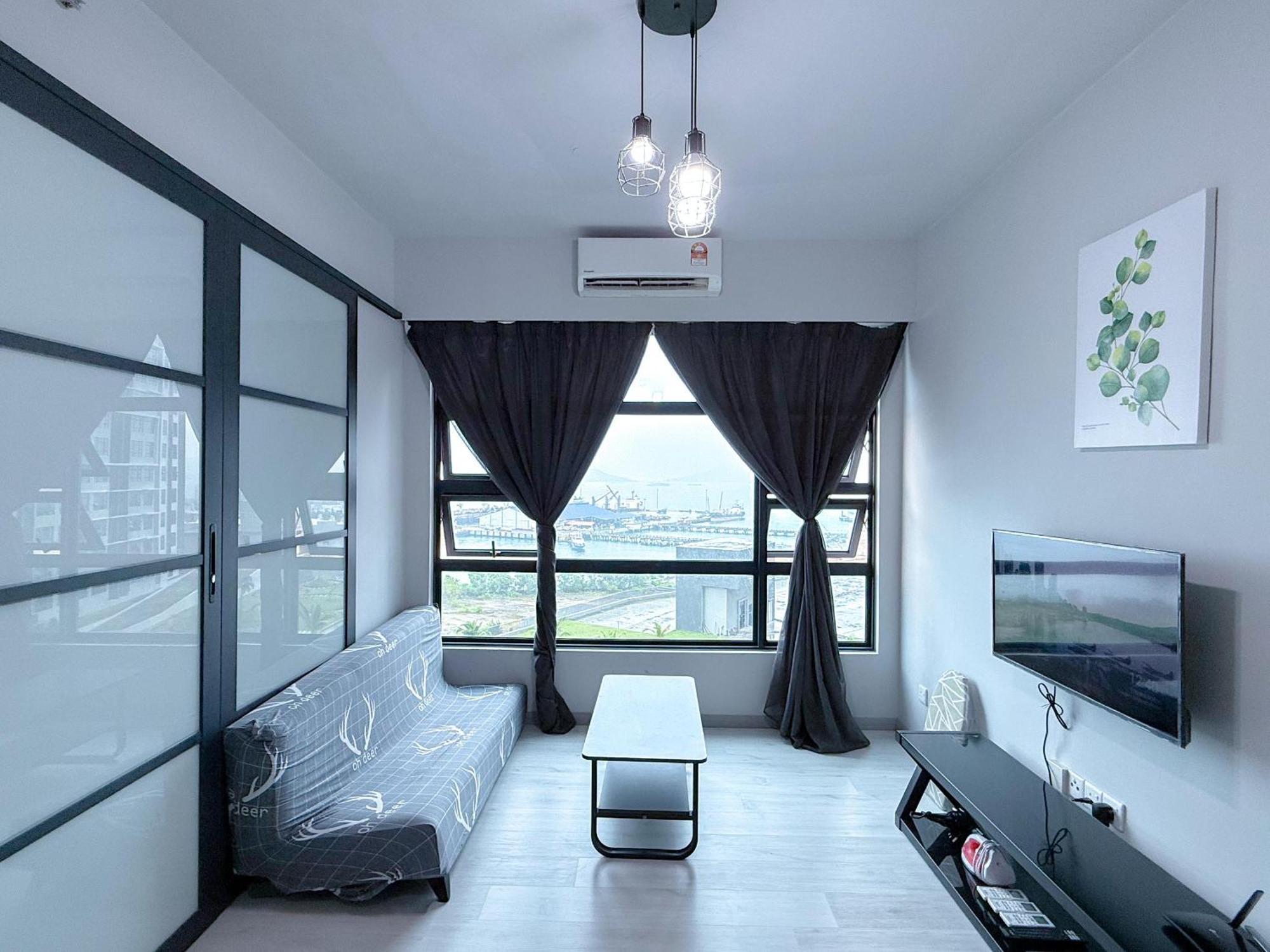 קוטה קינבלו Vv Homestay Jesselton Quay Surla Sabah Mall Kk 亚庇贵赴行馆 מראה חיצוני תמונה
