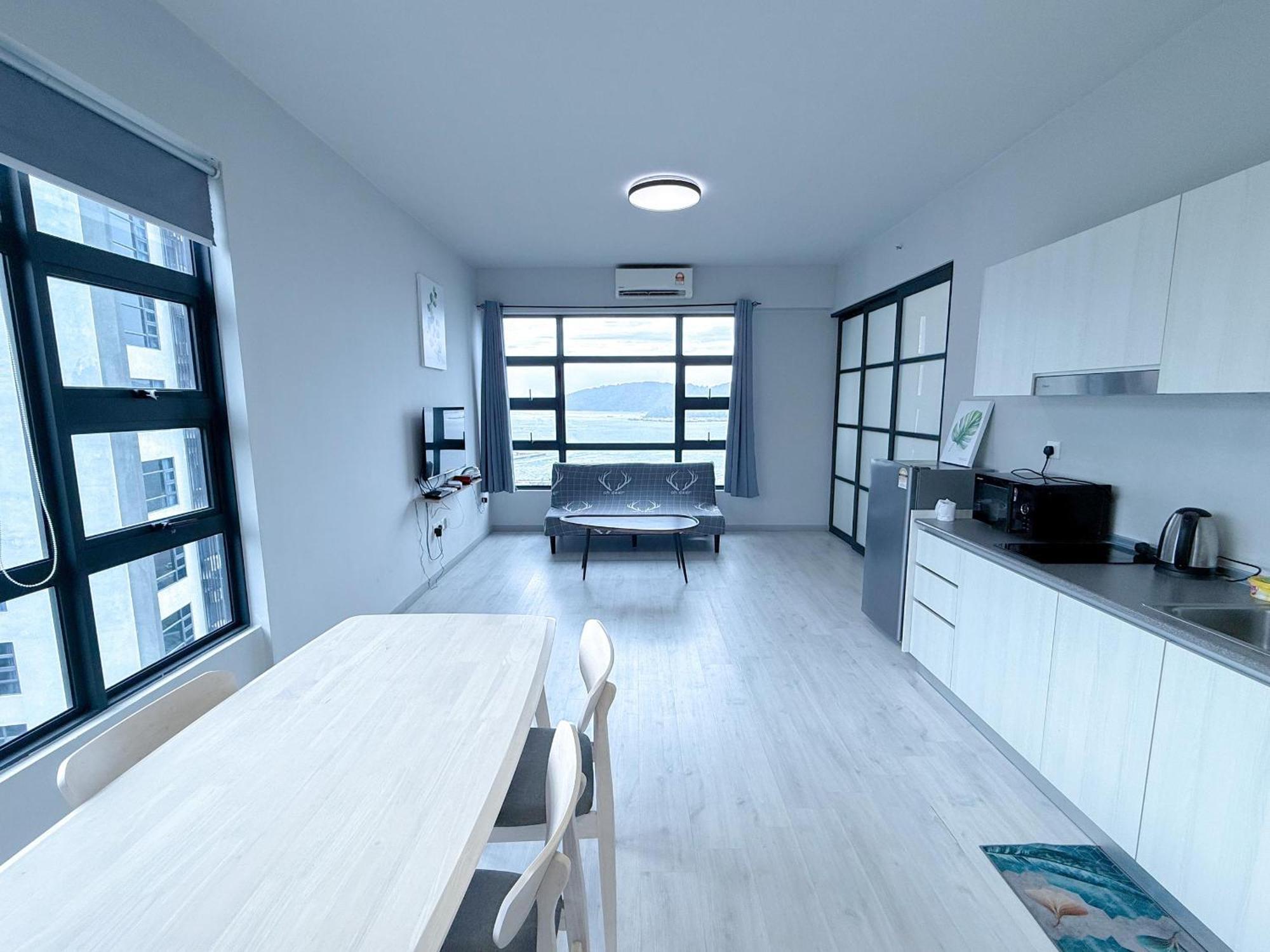 קוטה קינבלו Vv Homestay Jesselton Quay Surla Sabah Mall Kk 亚庇贵赴行馆 מראה חיצוני תמונה